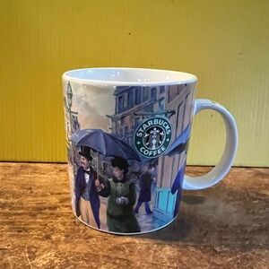 Starbucks Mug Paris Rainy Day In The City 2001 Barista 16 oz